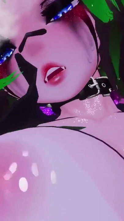 Sem parar de prenhar sua tesuda Yandere Waifu em seus buracos apertados | Clipe 1