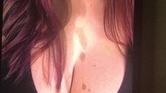 Cum Tribute a Girl with big tits request from cleigh13