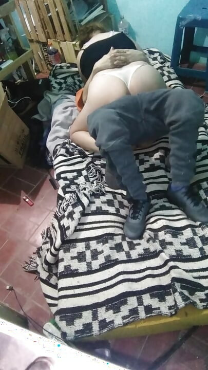 Girl with Montano Dress with the Mattress on the Floor