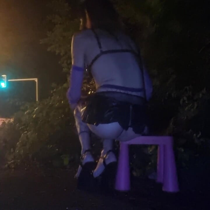 A Whore in a Mini-Skirt Ras du CuL, on the Edge of the🛣Nationale 7 in BRUNOy. 2H00 VaneSsaBiTCHx PariSChienneTrvprod⁹¹