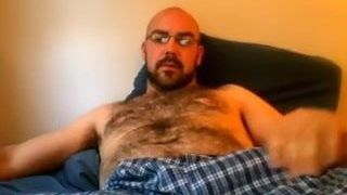 Hot Daddy Bear With A Big Stiff Cock