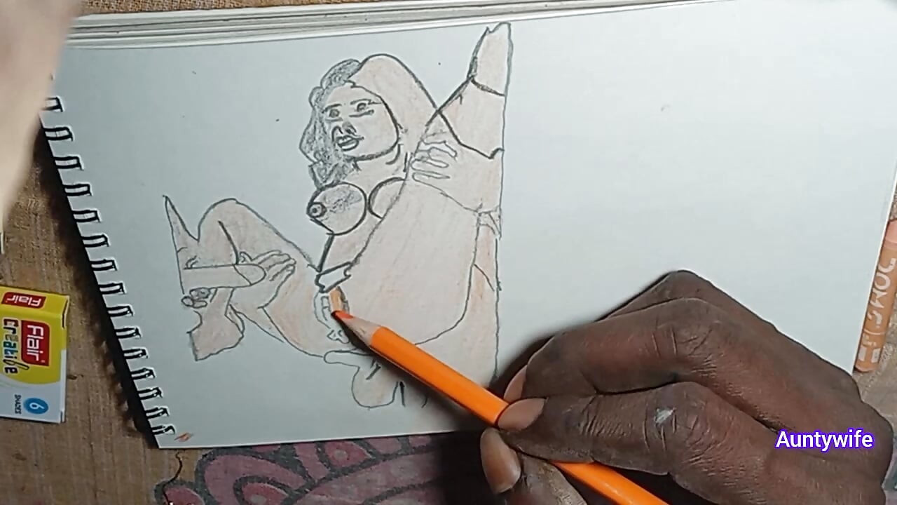 First Time Wife Shared With Friend Emotional Drawing Art