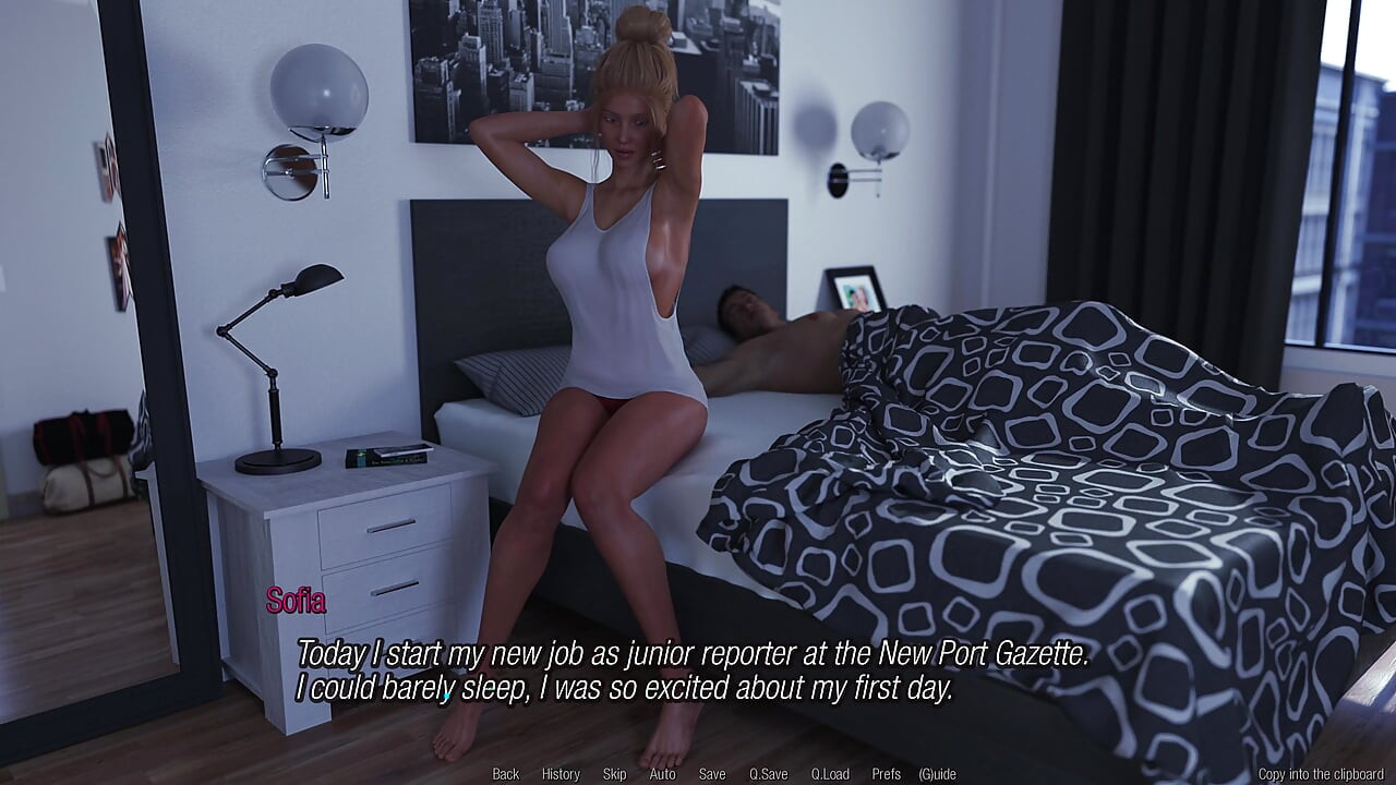 Perselingkuhan sofia dan rahasia lengkap - hari 1: memperkenalkan jurnalis nakal ini