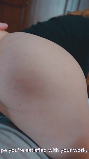 Unforgettable moment from "He didn't fix the bed, but he fucked the pussy - Handyman"