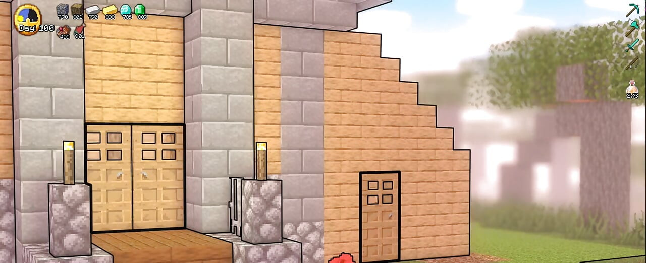 Kraf miang Minecraft - bahagian 51 membuatkannya pancut! oleh Loveskysanhentai