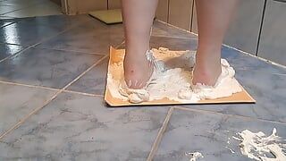 Feet Stuck in Marshmellow Trap