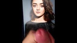 Maisie williams de &#39;jogo dos tronos&#39; cumtribute