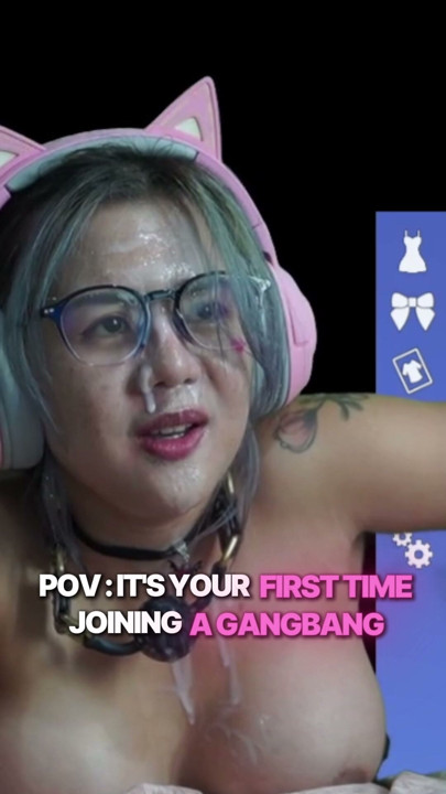 POV: It’s your first time joing gangbang