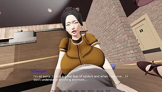 Трахаю французскую милфу - связанная похоть No7 - геймплей