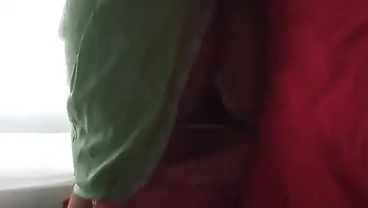 I Masturbate with My Wife's Used Thong and She Doesn't Notice