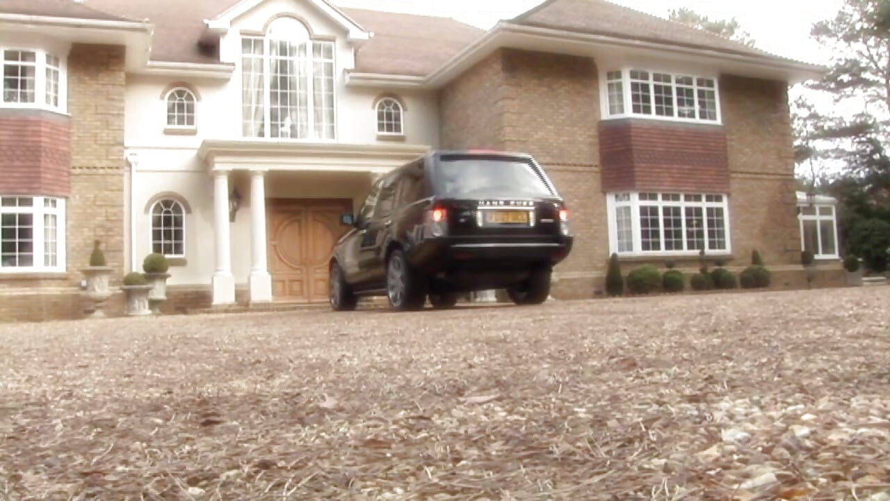 Sensational brunette babe gets fucked by two guys