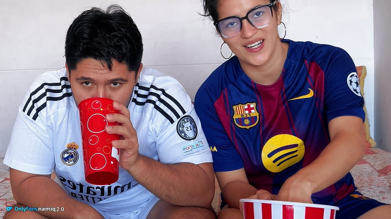 WE ENJOY SOCCER BEST WITH HARDCORE SEX AND CUM IN MY MOUTH