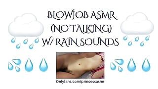 BLOWJOB NOISES (Rain ASMR)