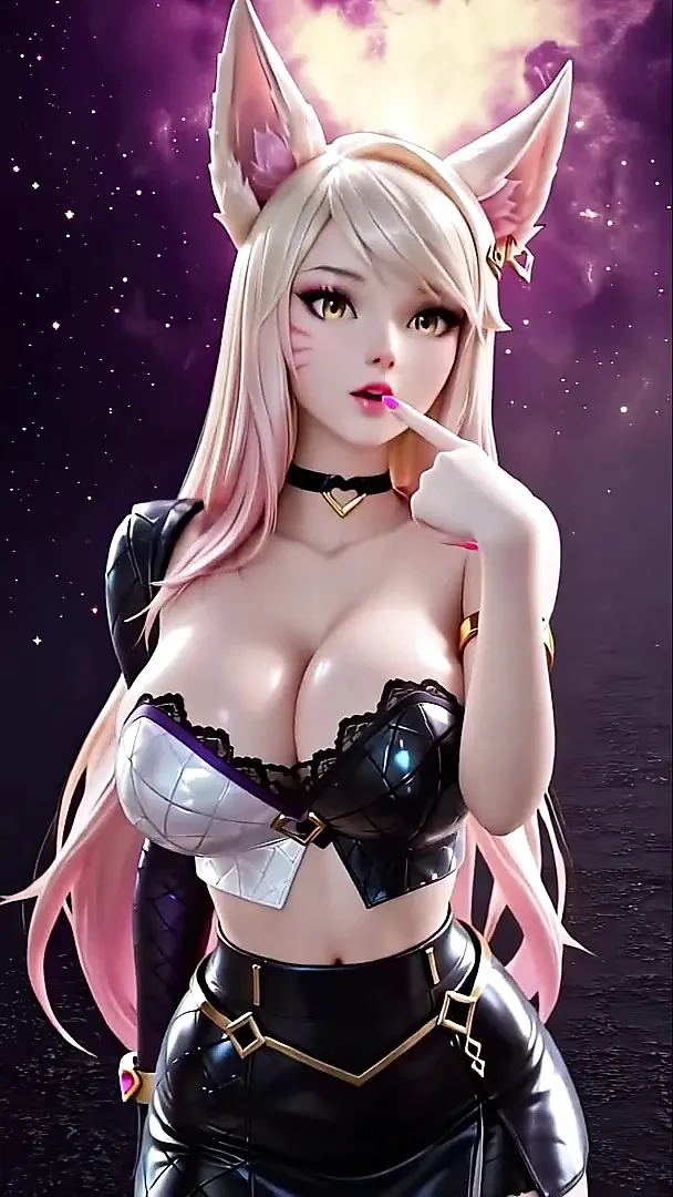 Ahris verführerischer tanz (IVE - LOVE DIVE) LOL 3D-tanz