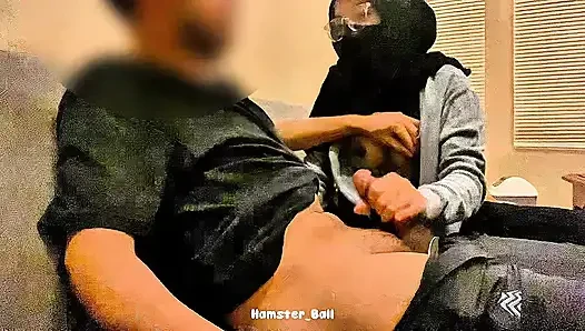 Amateur betrügen! Ich traf meine hijab-tragende ex-freundin zu hause