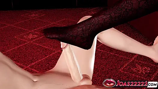 Mai shiranui nasse 3D Animation - eichel neckt, schlampig in den hals, footjob-fetisch abspritzen in unzensiertem hentai