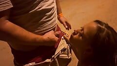 Películas de sexo de Panamá gratis. Follando una puta panameña en una calle oscura