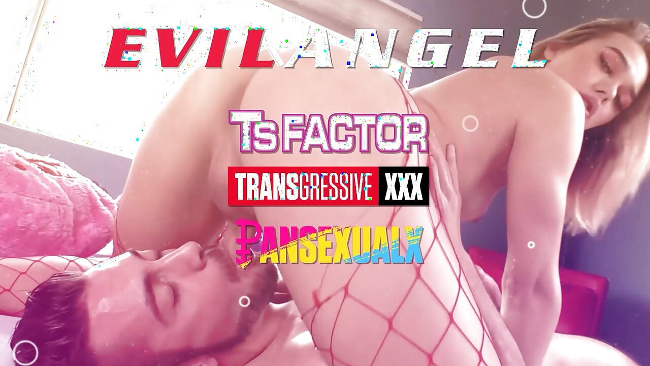 TRANSSEXUAL ANGEL - Aubrey Kate & Eris Jolie Take 4 Men in WILD Anal ORGY