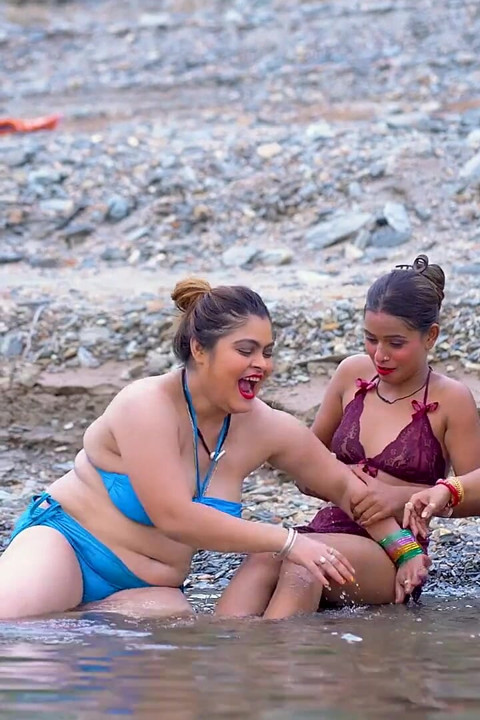 A Lesbian Romance of Tina and Her Two Soulmates (threesome)