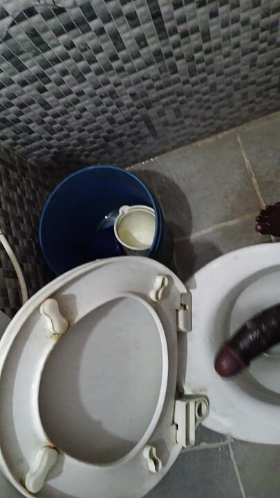 College Student in Hostel Bathroom hand job 2