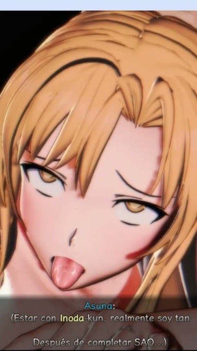 ONLINE SWORD ART Game +18 ASUNA NTR | Clip 3