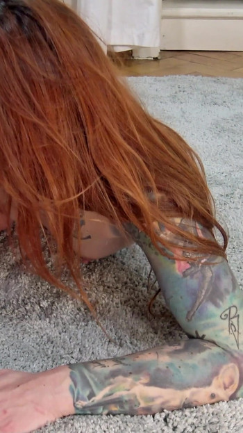 Iconic moment from "GERMAN SCOUT - TATTOOED GIRLS FUCK AND CUM COMPILATION 2021"