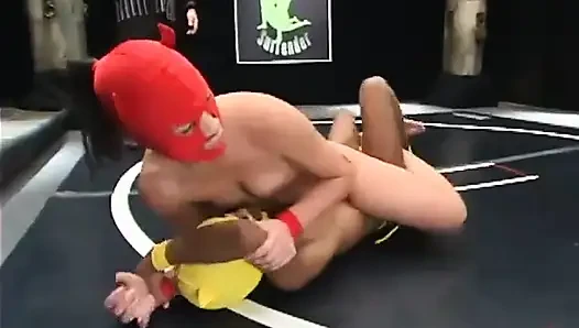 Желтая кошечка и малиновый Ninja