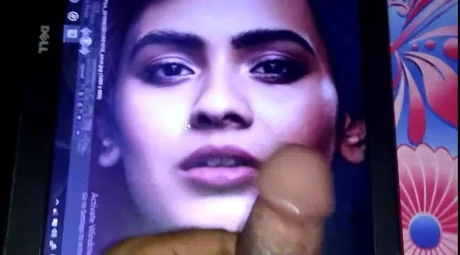 Heeba Patel hot spit cum tribute 2