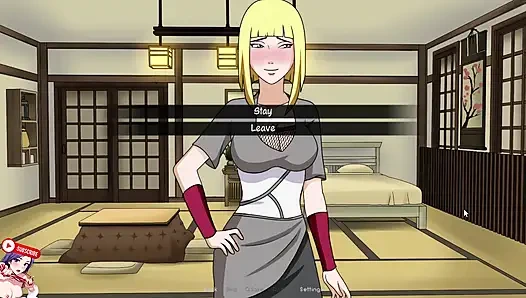 The best Naruto blowjob. Samui of Rhodilas swallows everything. Pt 4