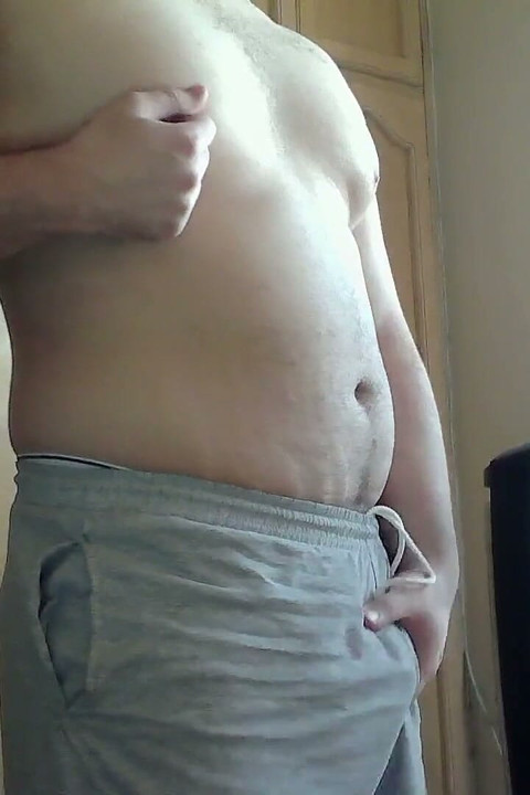 Muscular Stud Flexes and Shows off