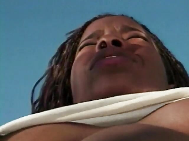 White dick fucking horny ebony bitch