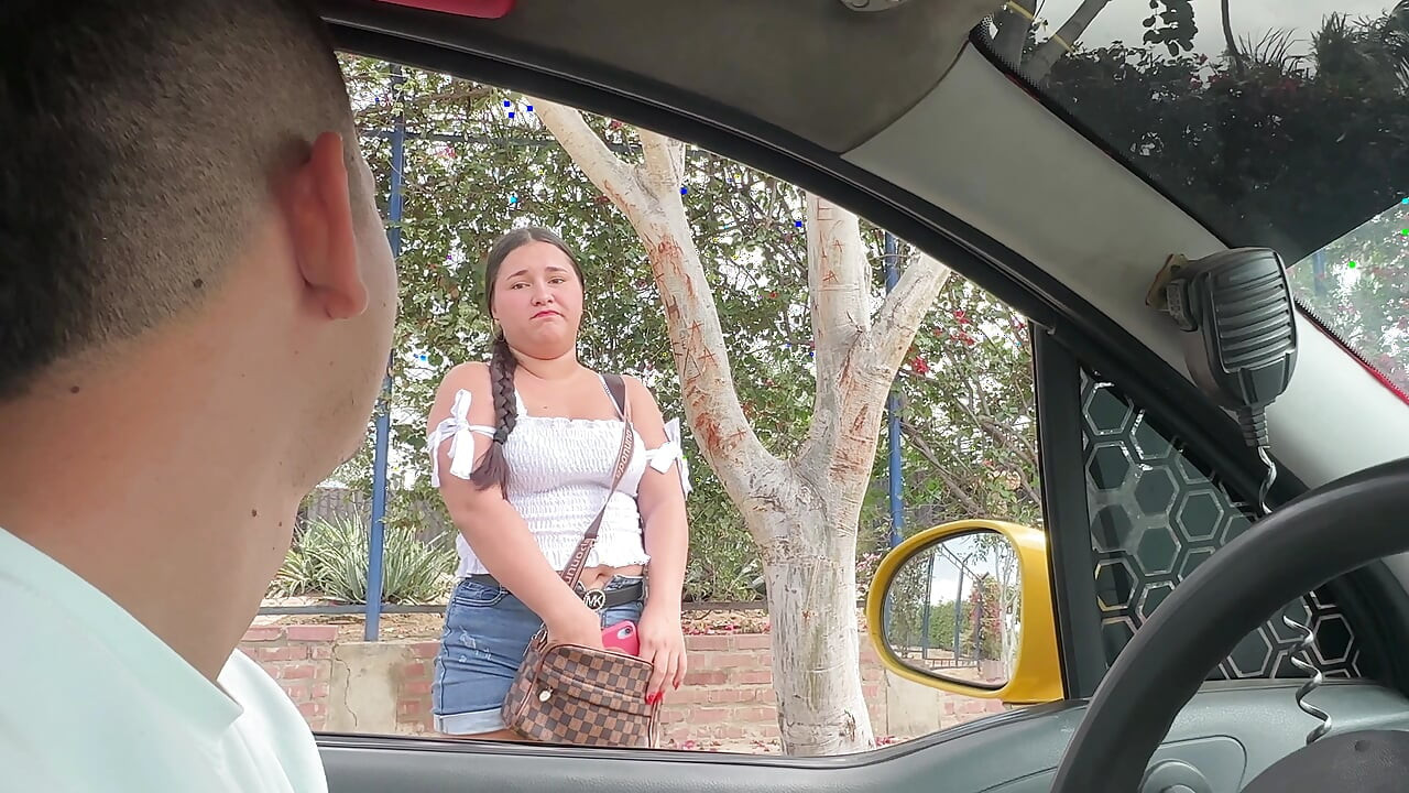 Beautiful Girl Is Left Standing on the Street and I Offer My Help to Take Her Home