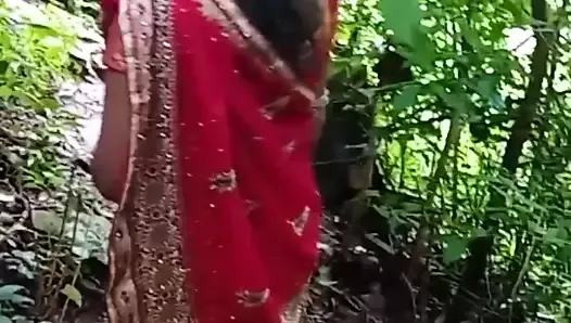 India desi village chica follada en jungle