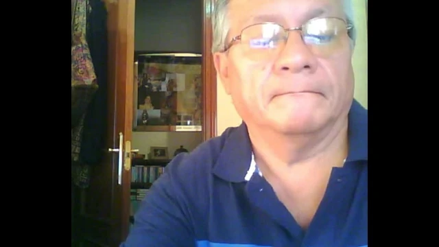 grandpa cum on cam