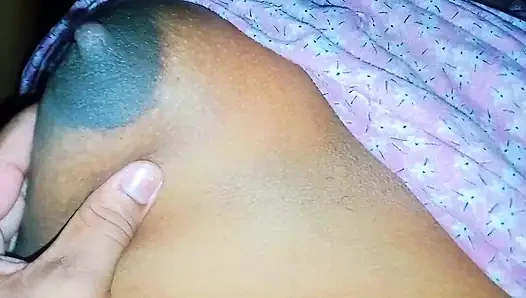 Sister-in-law sucked but didn't let me drink the milk.