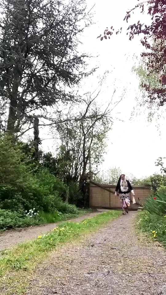 In an outfit with a short leopard skirt for an evening out