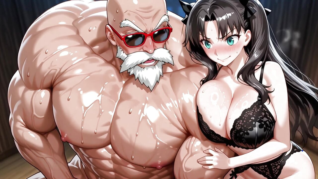 亀仙人(DB)×凛(フェイト)