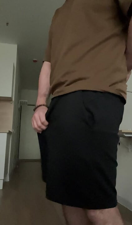 Jerking off during a thunderstorm and cumming on camera