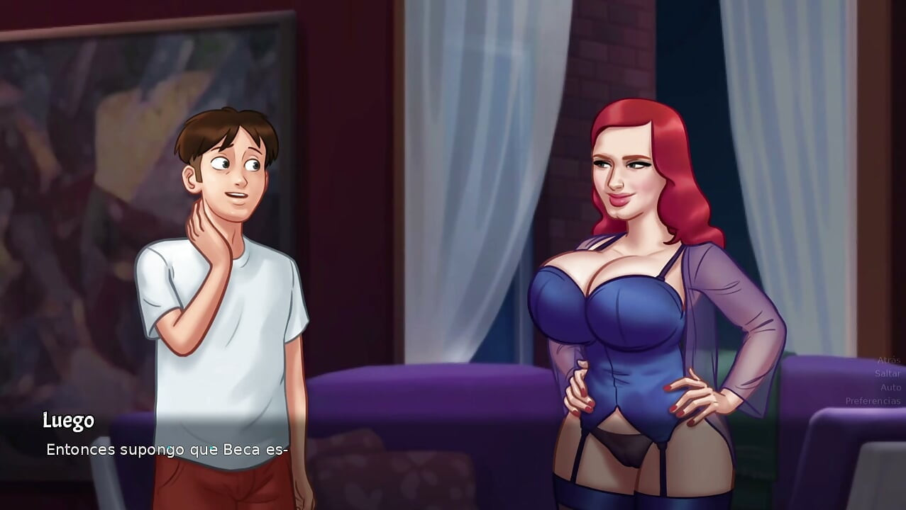 BRIDE SHARING HER BOYFRIEND WITH HER FRIENDS - summertime saga