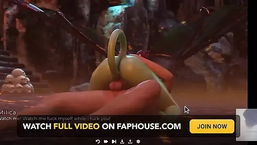 Aku dientot habis-habisan sama setan succubus! Aku nyepong kontolnya sampai crot di dalam pantatnya.