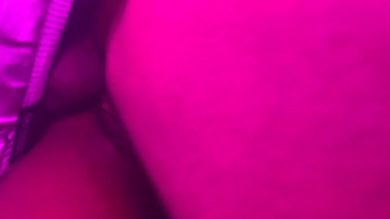 Hot petite Ebony teen creamy pussy getting  blacked by bbc cock couldn't resist fiddling clit when she came out the shower  POV