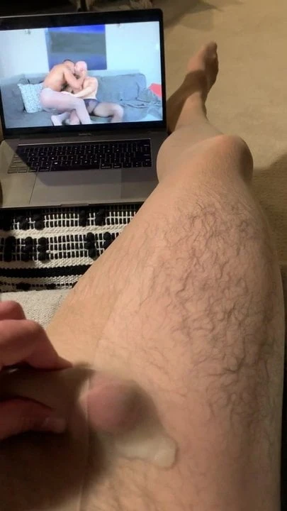 Pantyhose cum