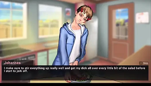 Taffy taffy tales #15 - aku ngentot kontolku di salad mary.