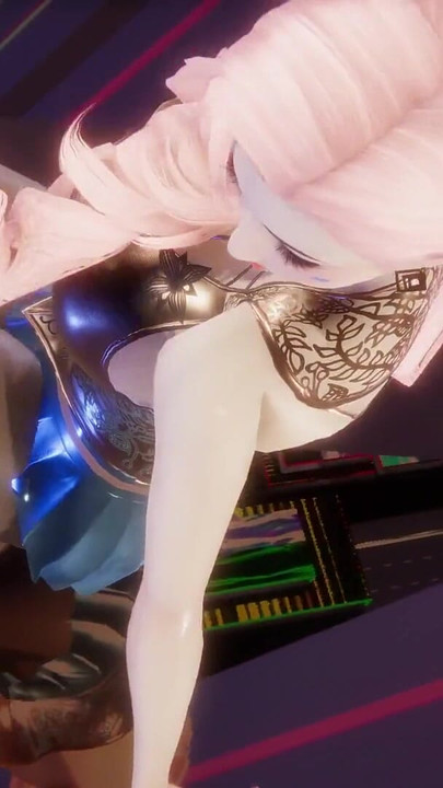 MMD Hyolyn - Attendez Séraphine Sexy, Kpop, danse de la Ligue des légendes, hentai non censuré 4K 60FPS | Clip 2