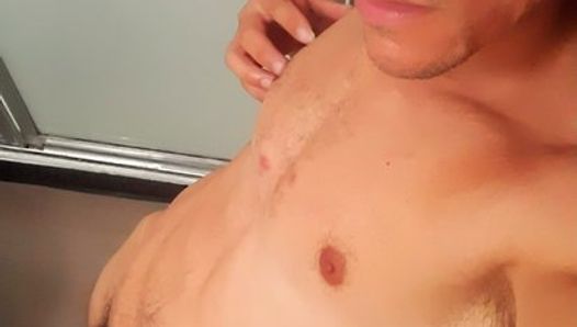 Borila horny at bathroom show us his dick and ass