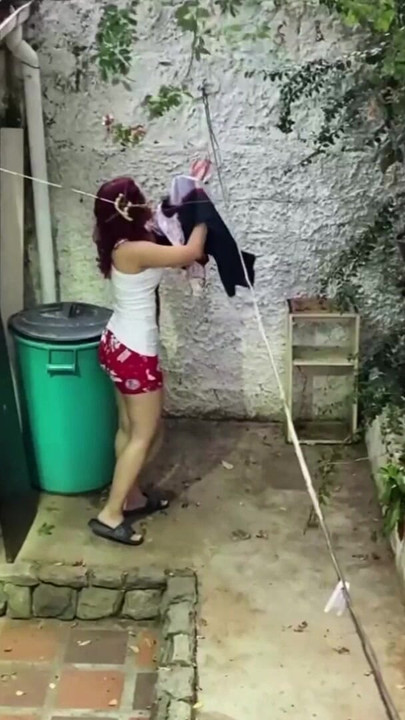 Jaw-dropping moment from "Fucking With Neighbor When Her Husband Is Working"