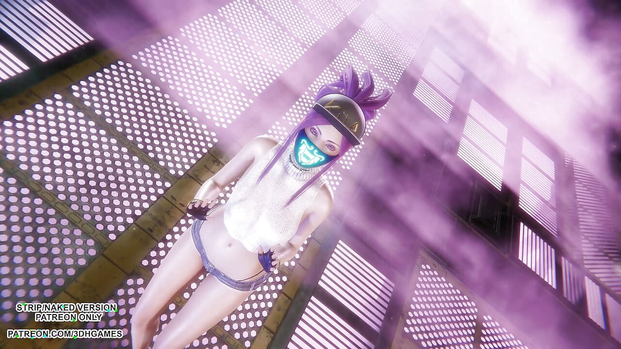 Mmd aespa - armageddon - akali seksi kpop dans league of legends hentai sansürsüz 4k 60 fps