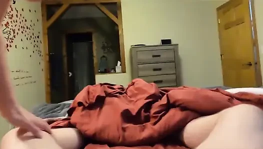 Step Father Impregnates Step Daughter While Step Mom Is Downstairs on the Couch