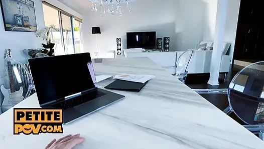 Office Slut Maya Bijou Will Fuck You to Reduce Stress