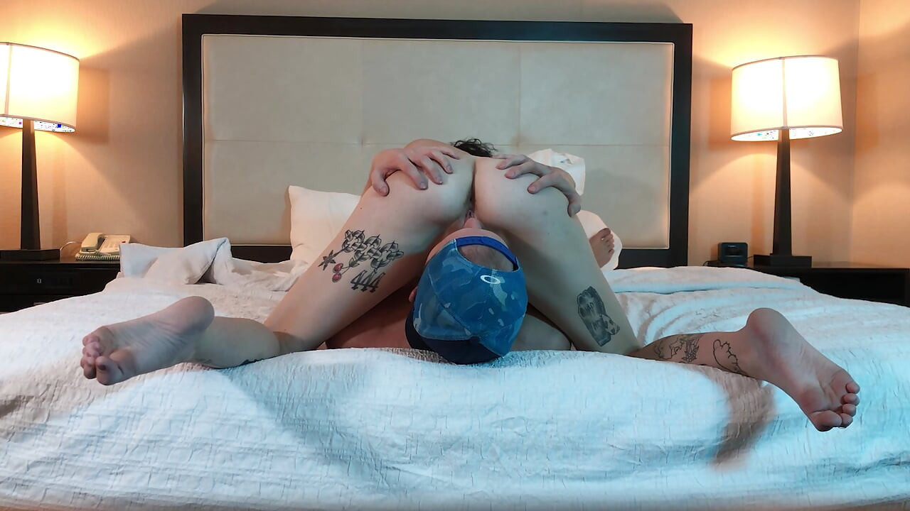 Eating Super Sexy Petite Tatted Teen's Pussy - Compilation 2